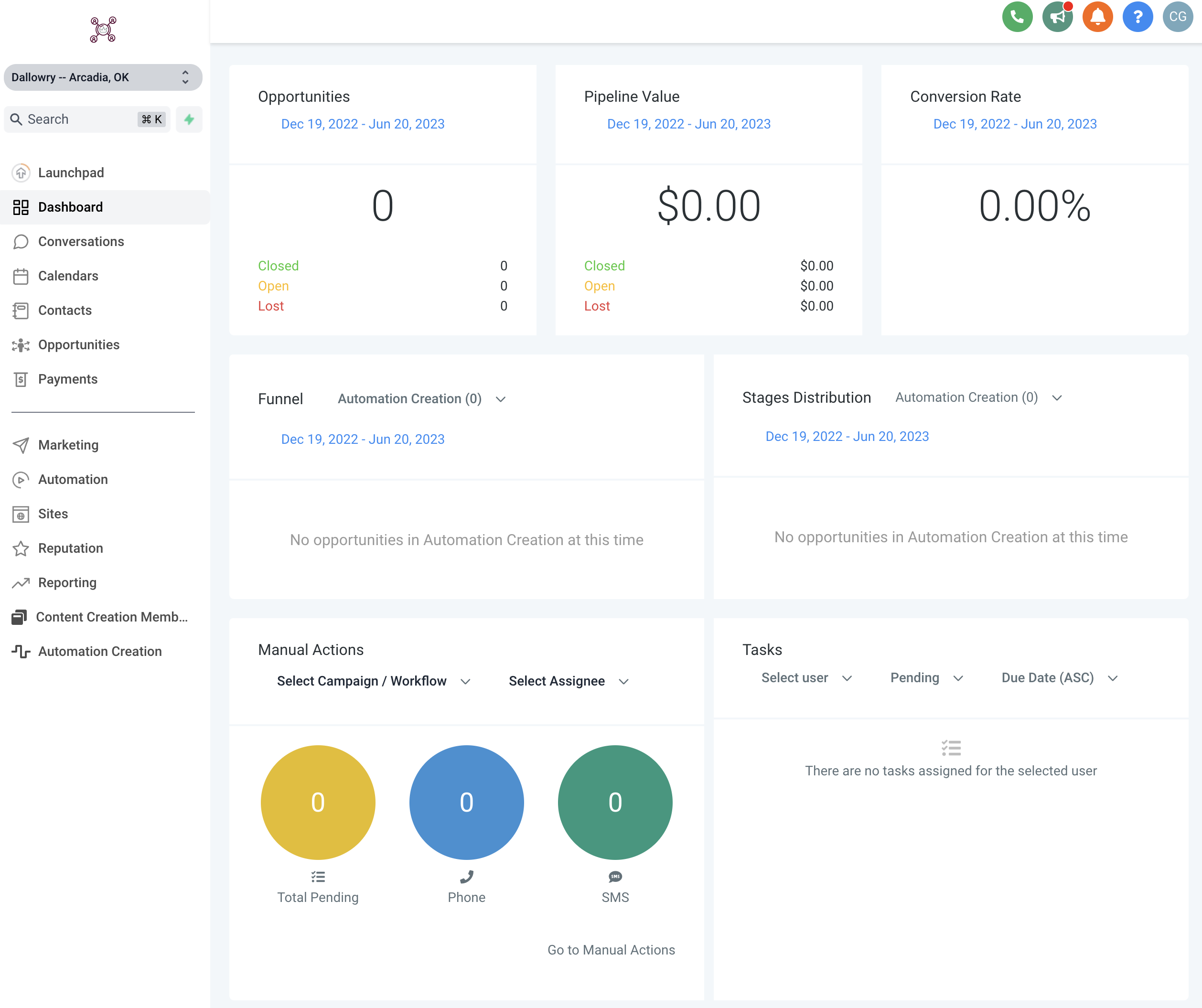 Dallowryflow CRM