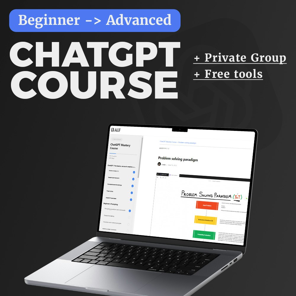Chatgpt Mastery Course & Group