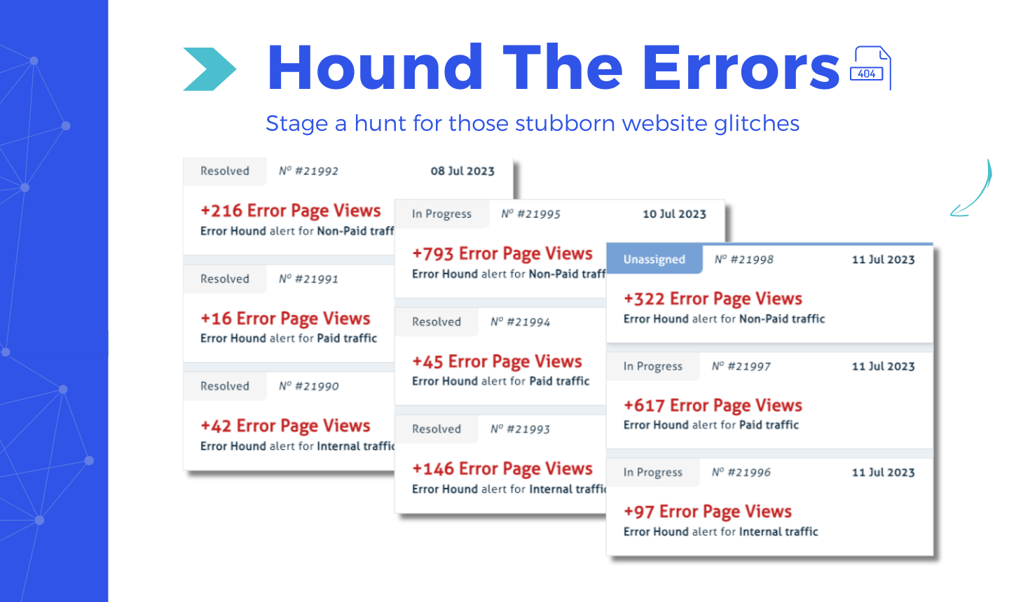 startuptile 404 Error Hound-Hunt down & fix website errors with AI power