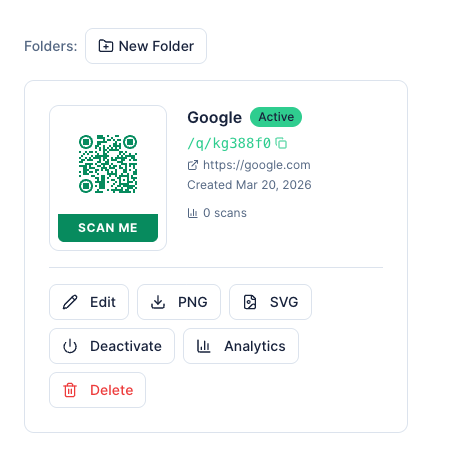 ForeverScan QR gallery image