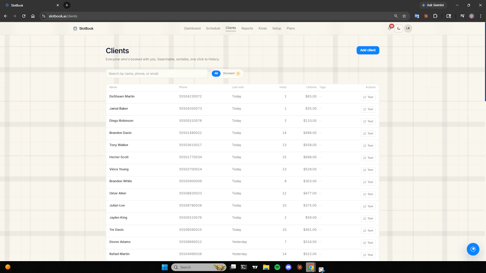 SlotBook screenshot 4