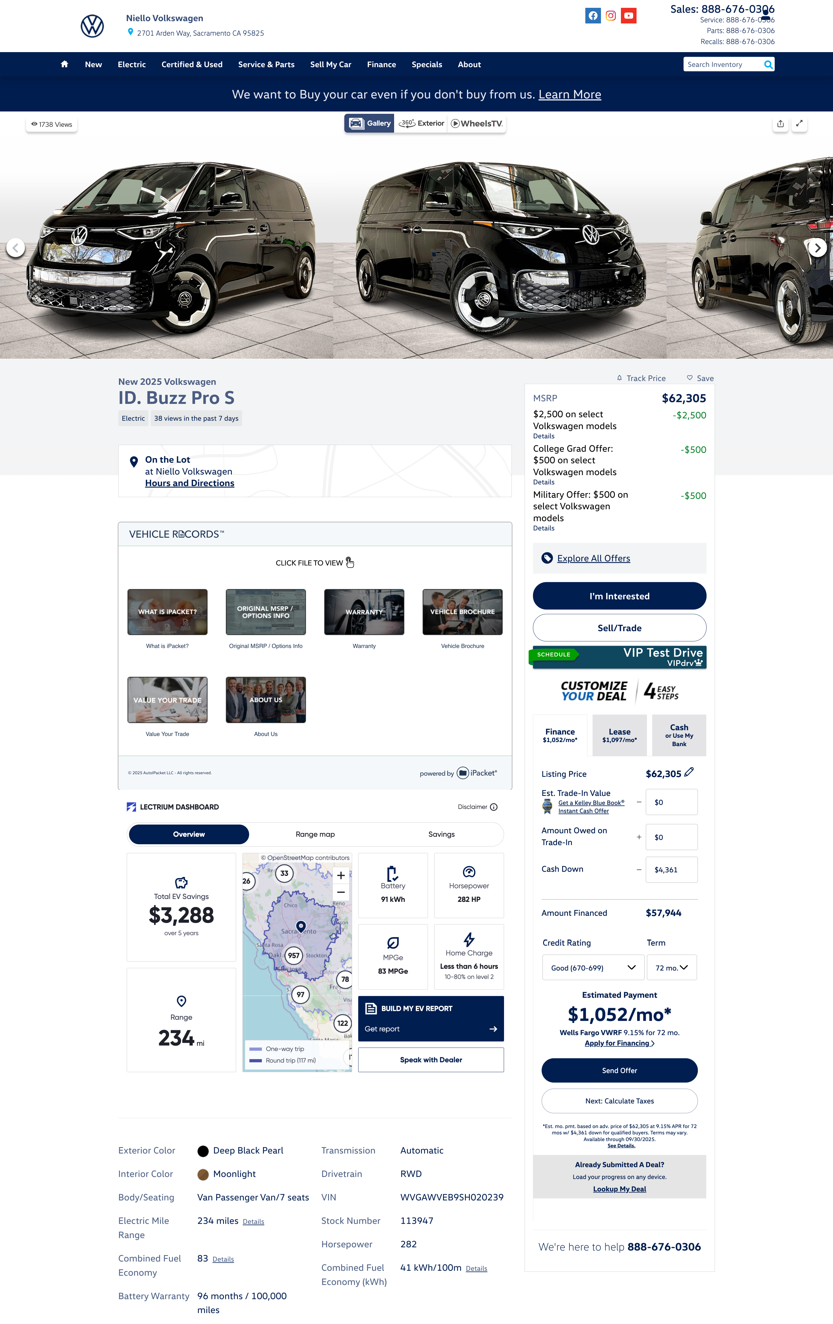 Lectrium: EV Merchandising Dashboard gallery image