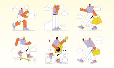 5000+ illustrations for Figma by Artify gallery image
