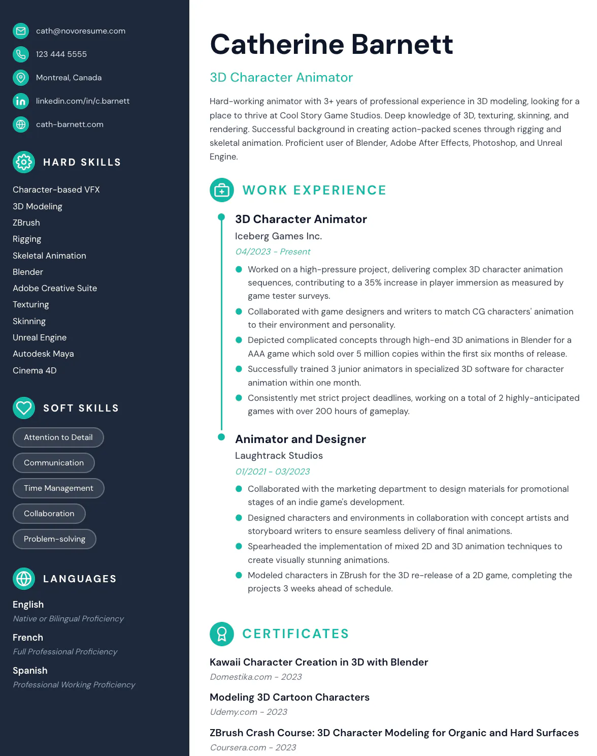 Free Online Resume Builder — iLuvRESUME gallery image