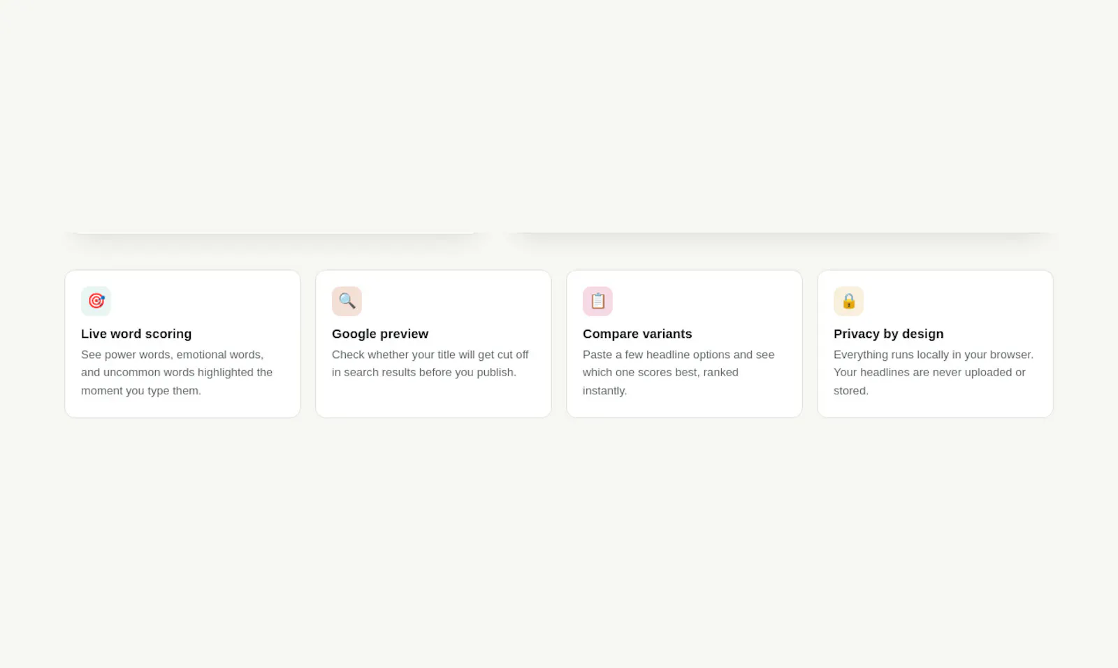 Hook — Headline & Title Analyzer screenshot 4