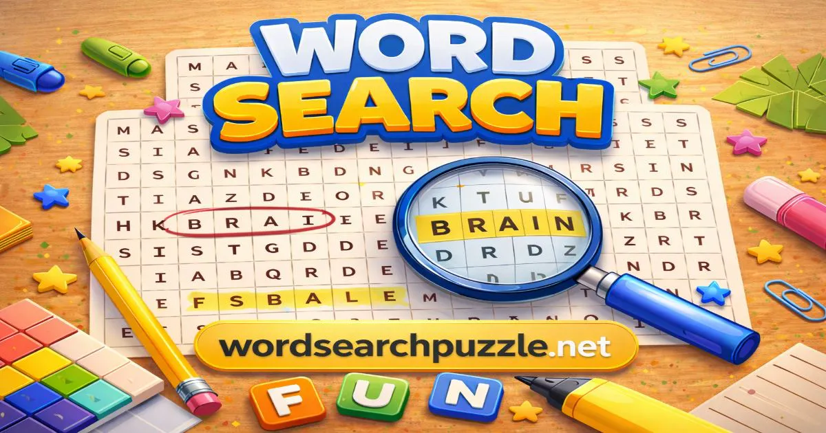Word Search Puzzle 제품 배너