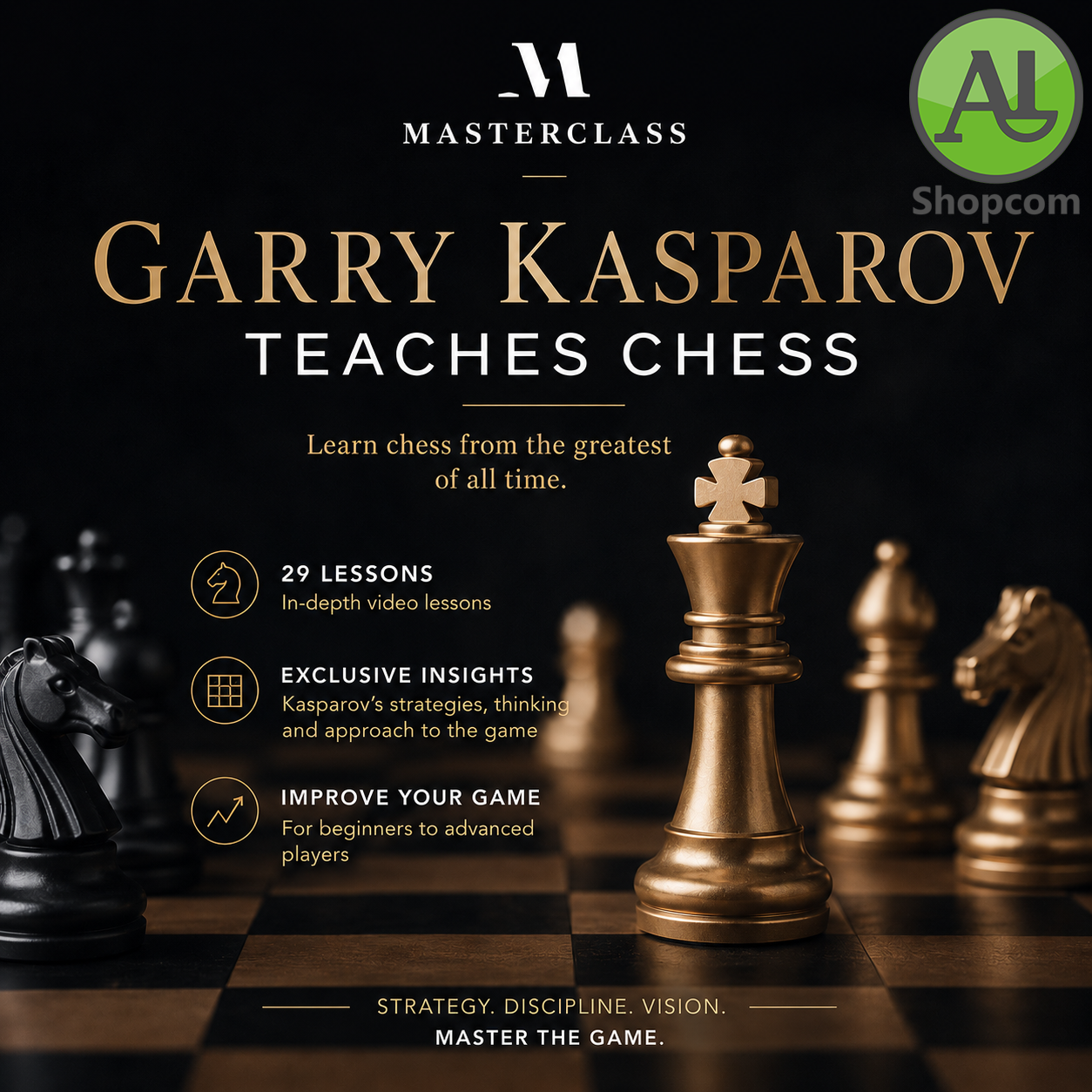 MasterClass Garry Kasparov Teaches Chess gallery image