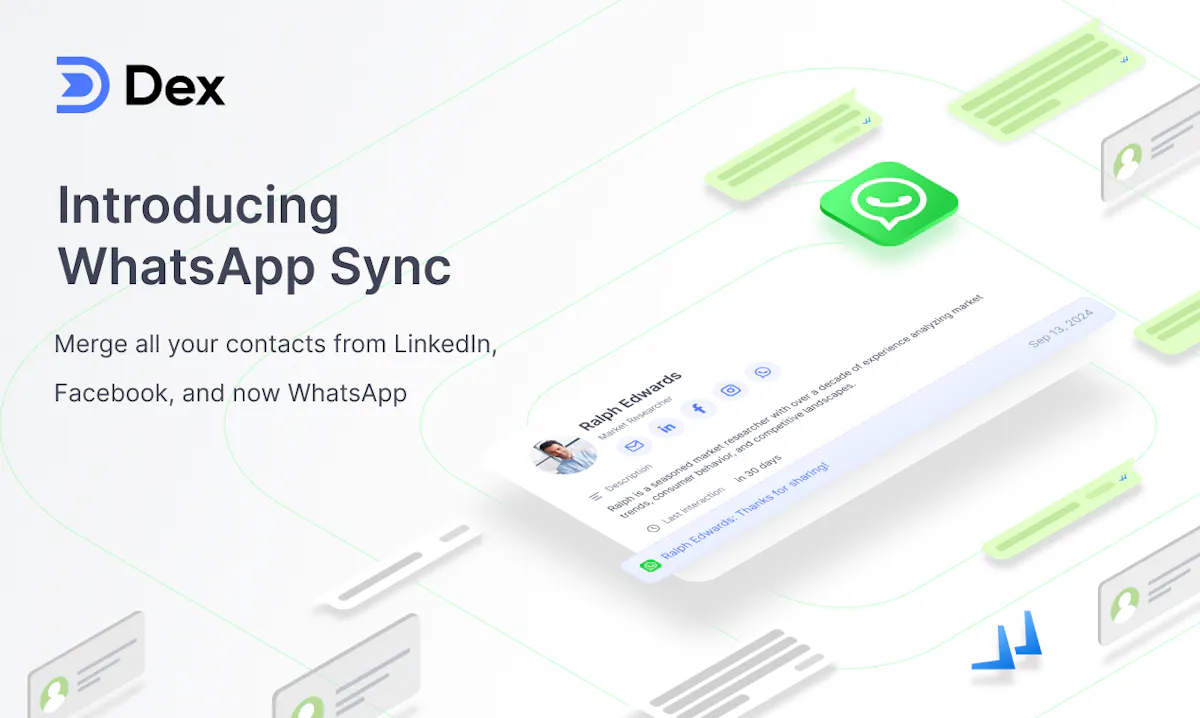 WhatsApp CRM by Dex