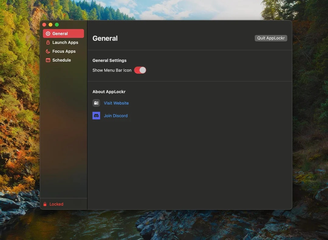 AppLockr - AppLockr — Lock Any App on macOS Behind Authentication! media 3