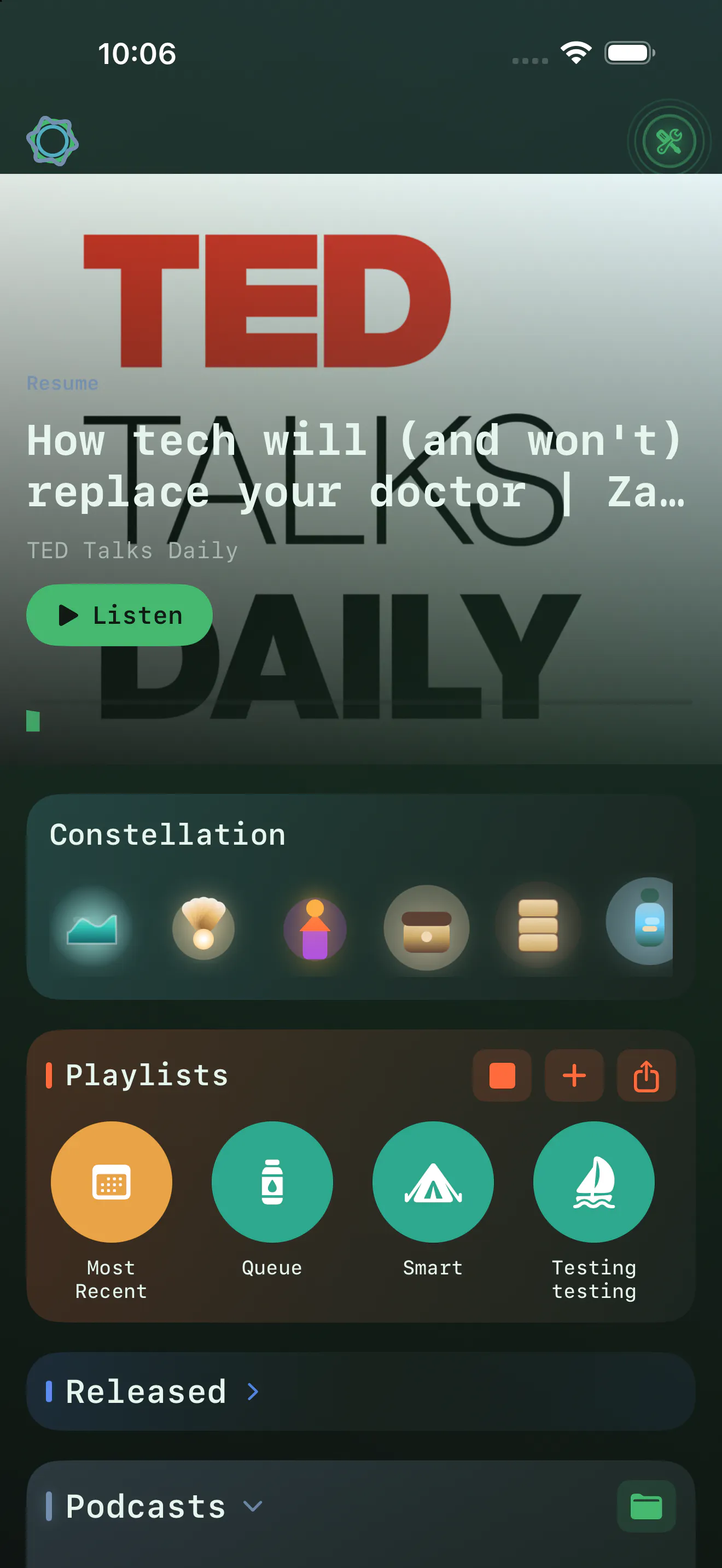 Castawai Podcast Player gallery image