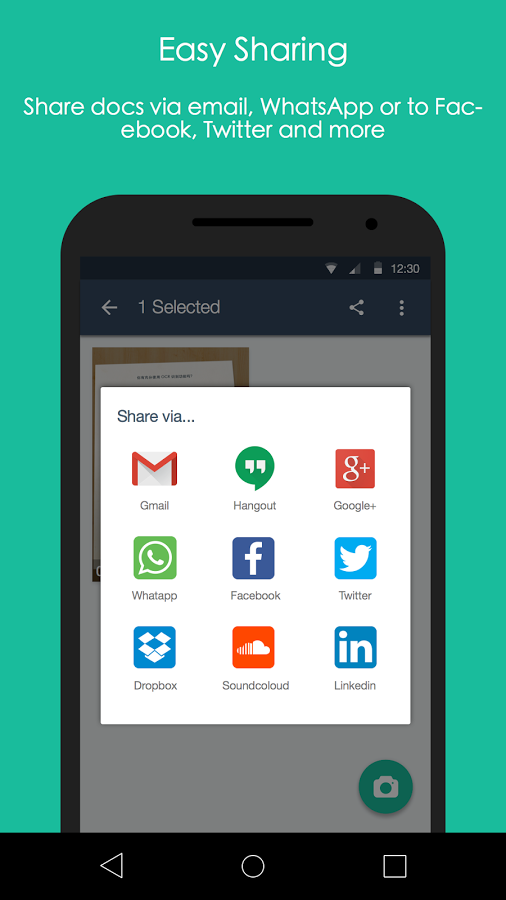 CamScanner gallery image