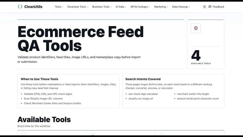 CleanUtils screenshot 1 (video preview)