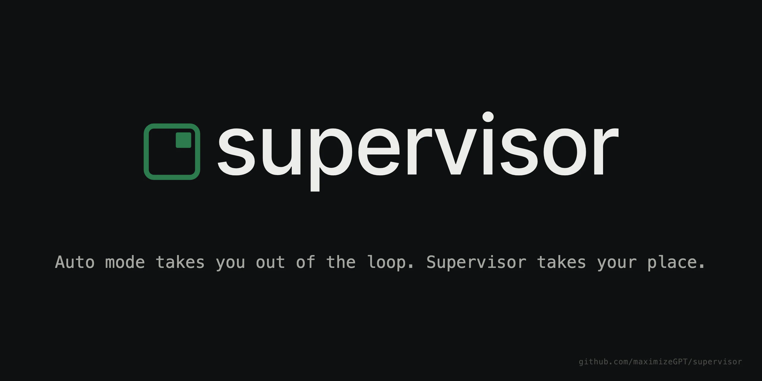 Supervisor 截图