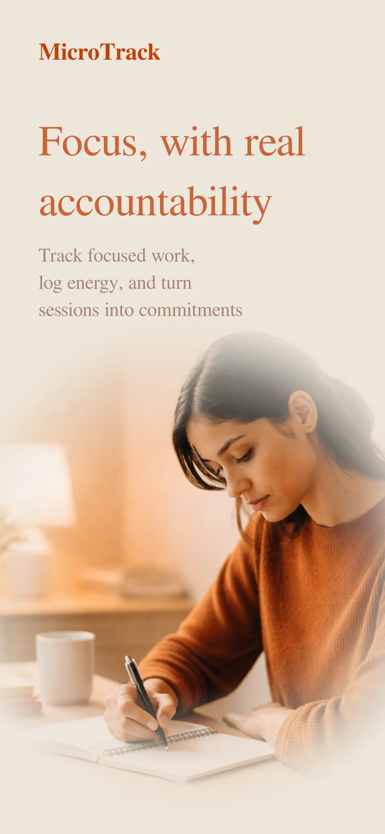 Banner del producto MicroTrack: Focus Tracker