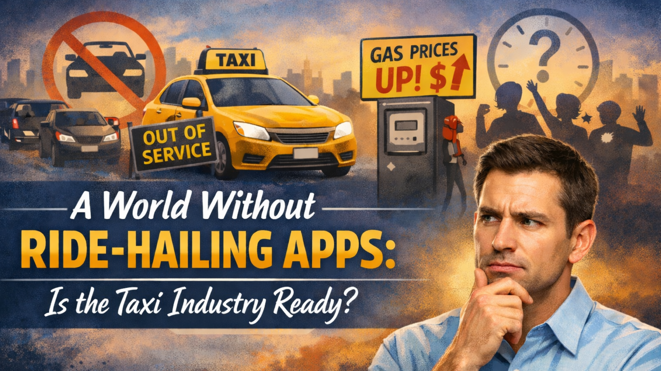 Taxi Industry Without Ride-Hailing Apps