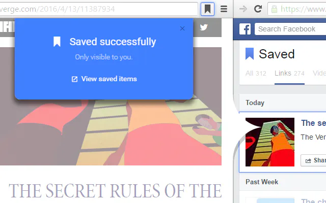 Save to Facebook Image