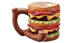 Hamburger Creative Ceramic Pipe Mug image