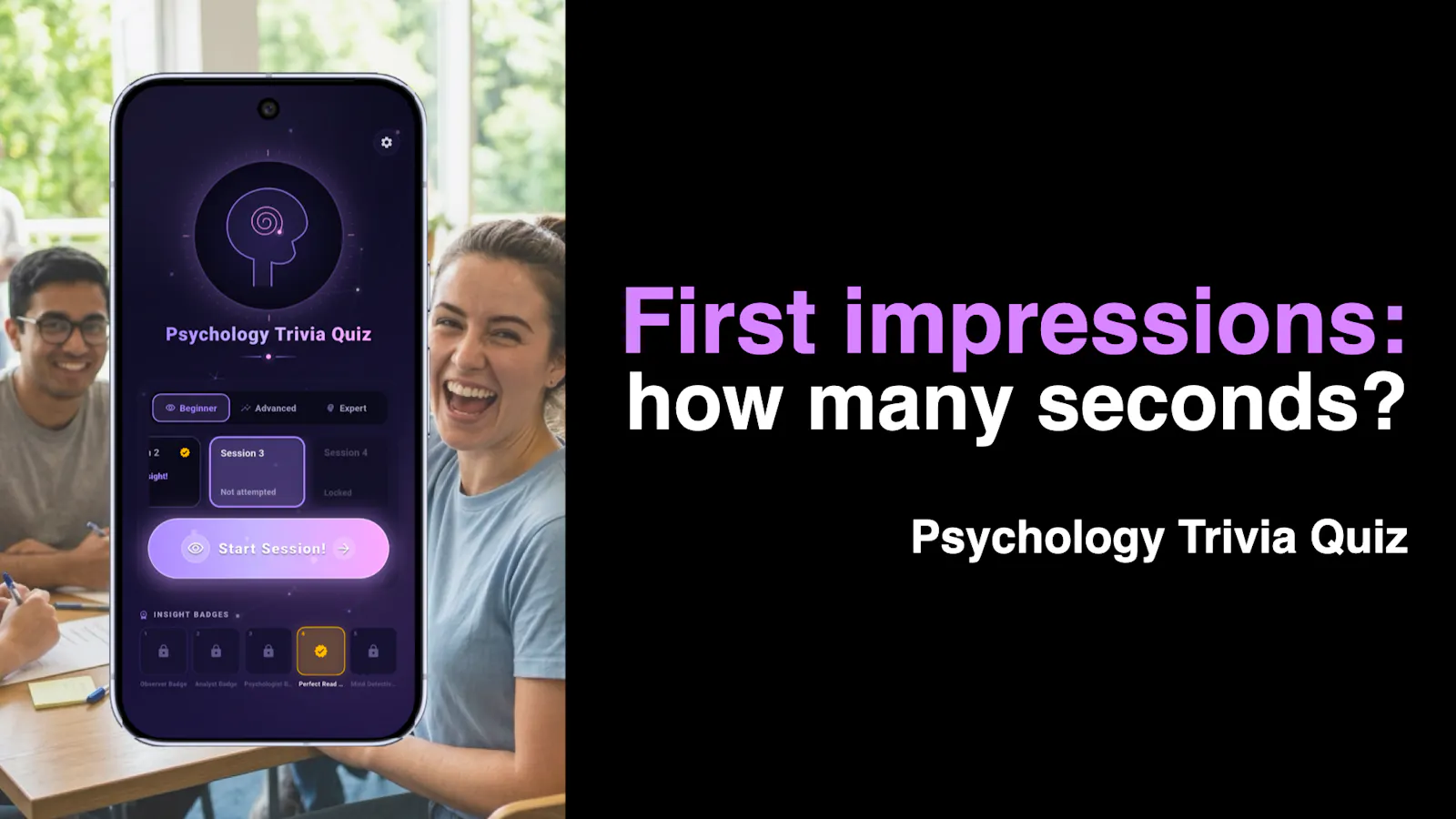 Psychology Trivia Quiz screenshot 1