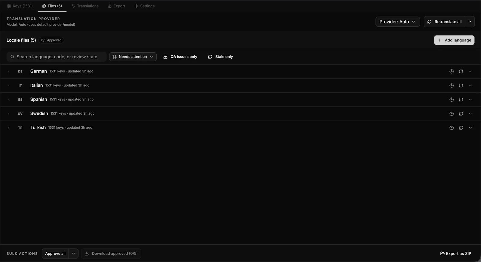 Polyglot screenshot 3
