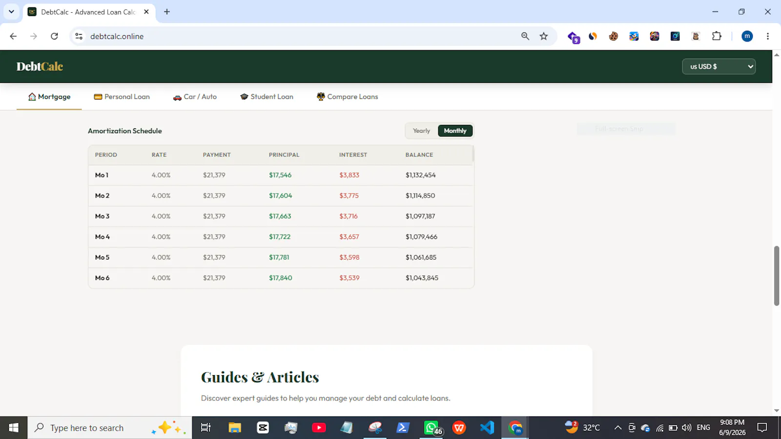 DebtCalc screenshot 4