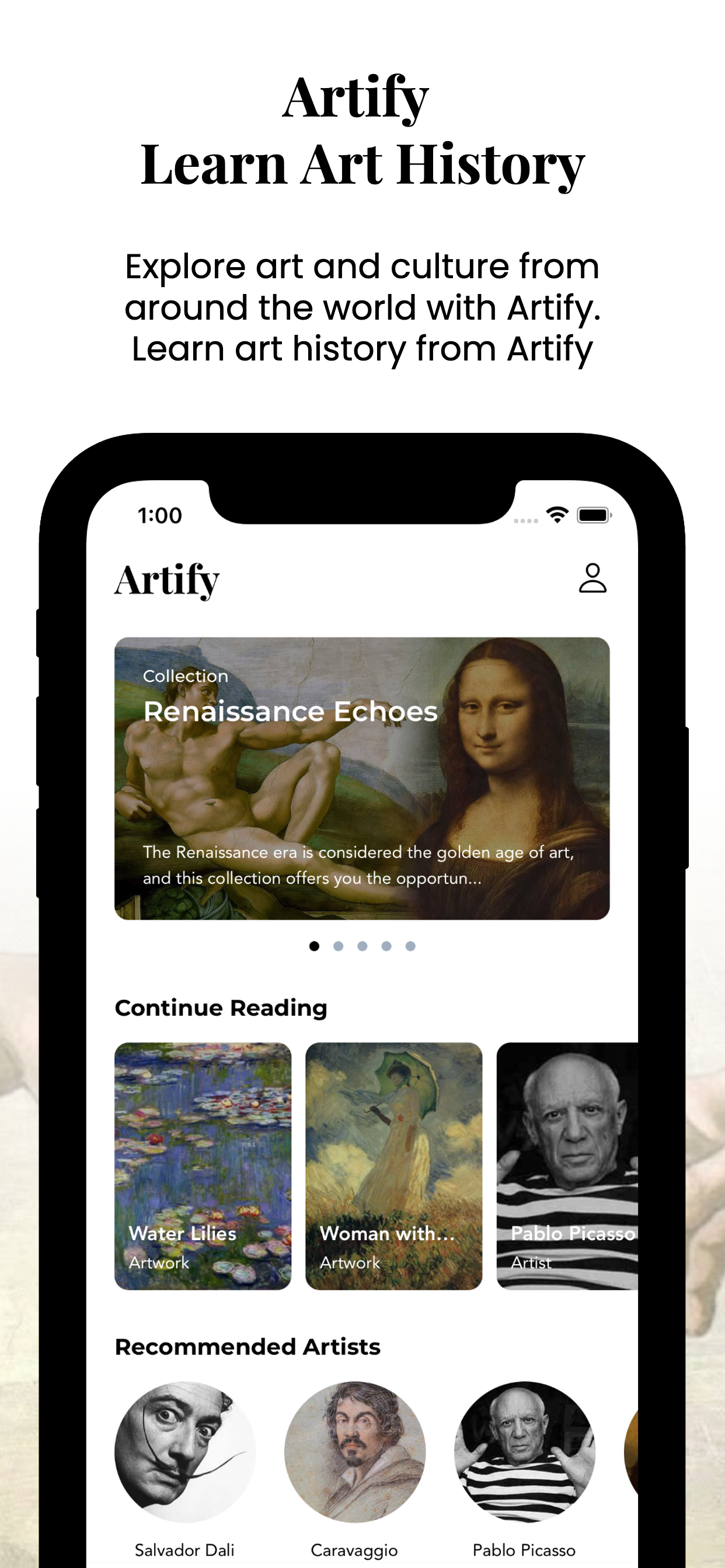 startuptile Artify - Learn Art History-Explore art and culture from world.