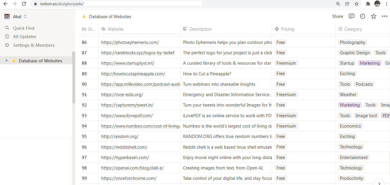 Amazing Websites gallery image