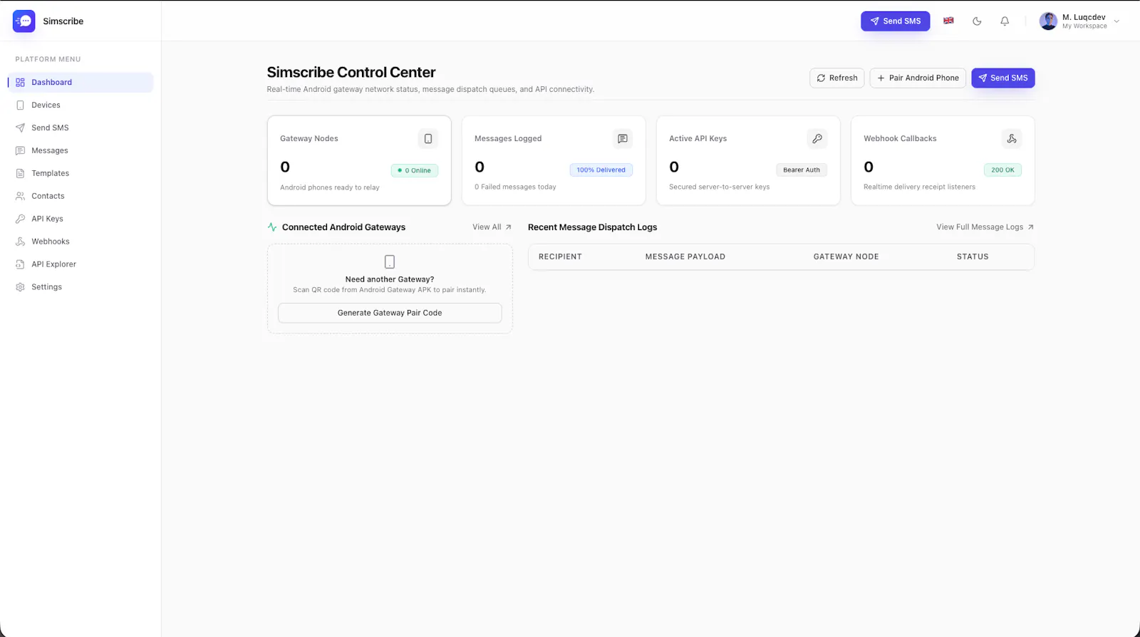Simscribe screenshot 1