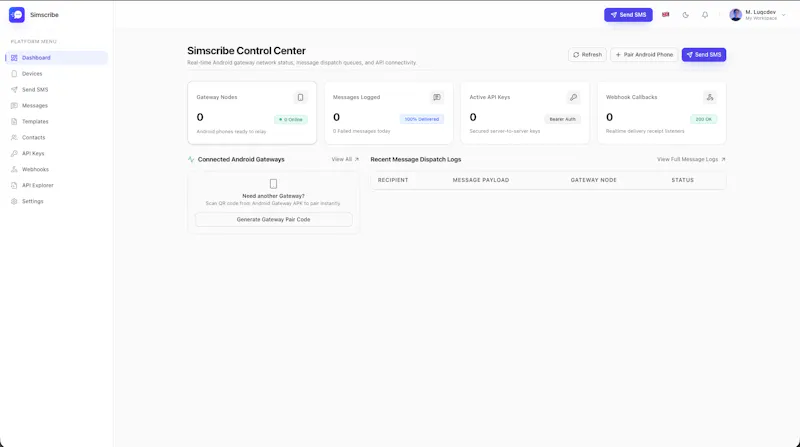Simscribe screenshot 1