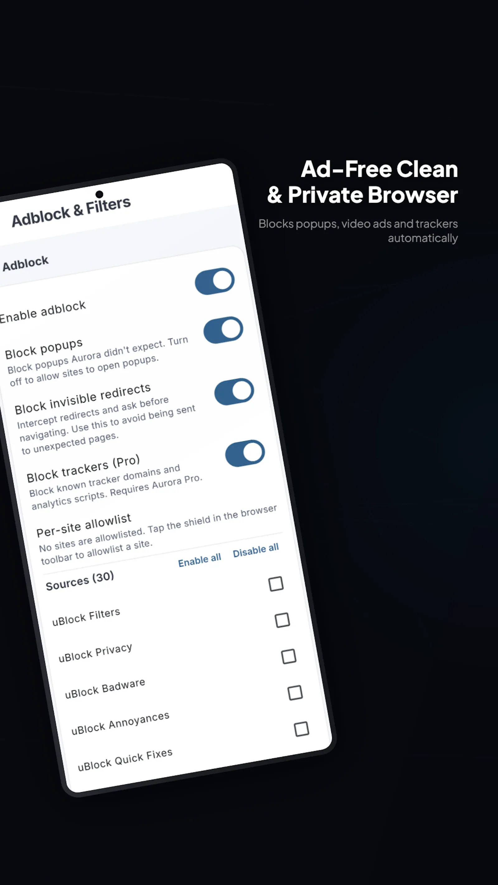 Aurora Torrent & Video Download Manager  screenshot 3