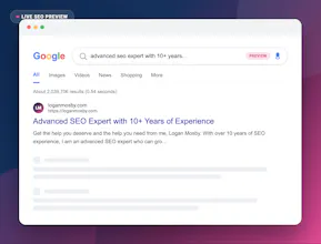 Google SERP Simulator gallery image