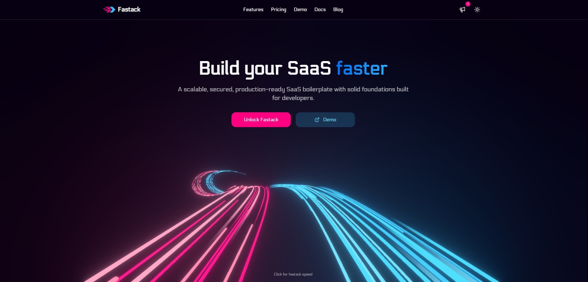 Fastack - Main product screenshot demonstrating key features and user interface