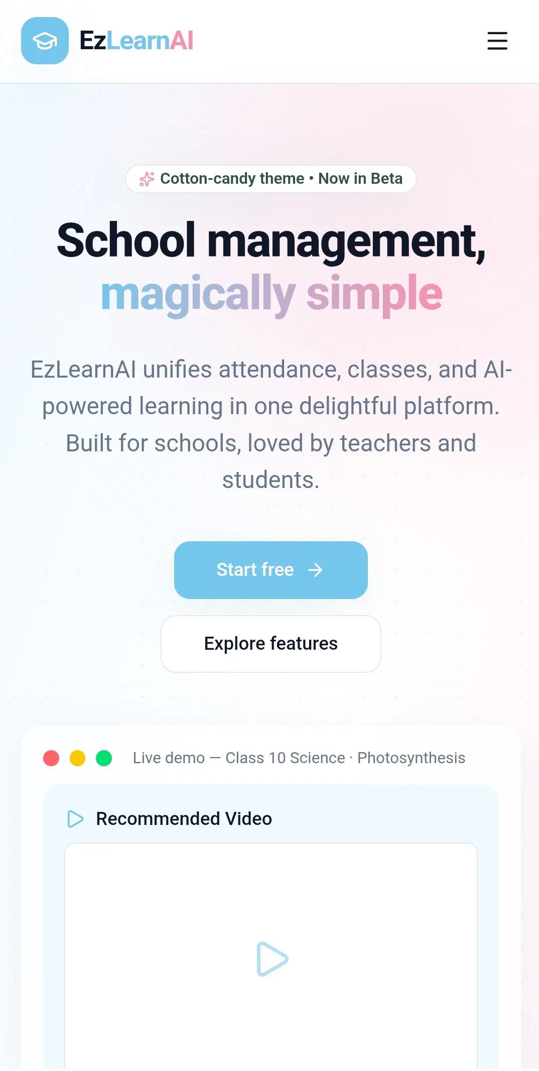 EzlearnAI 截图 2