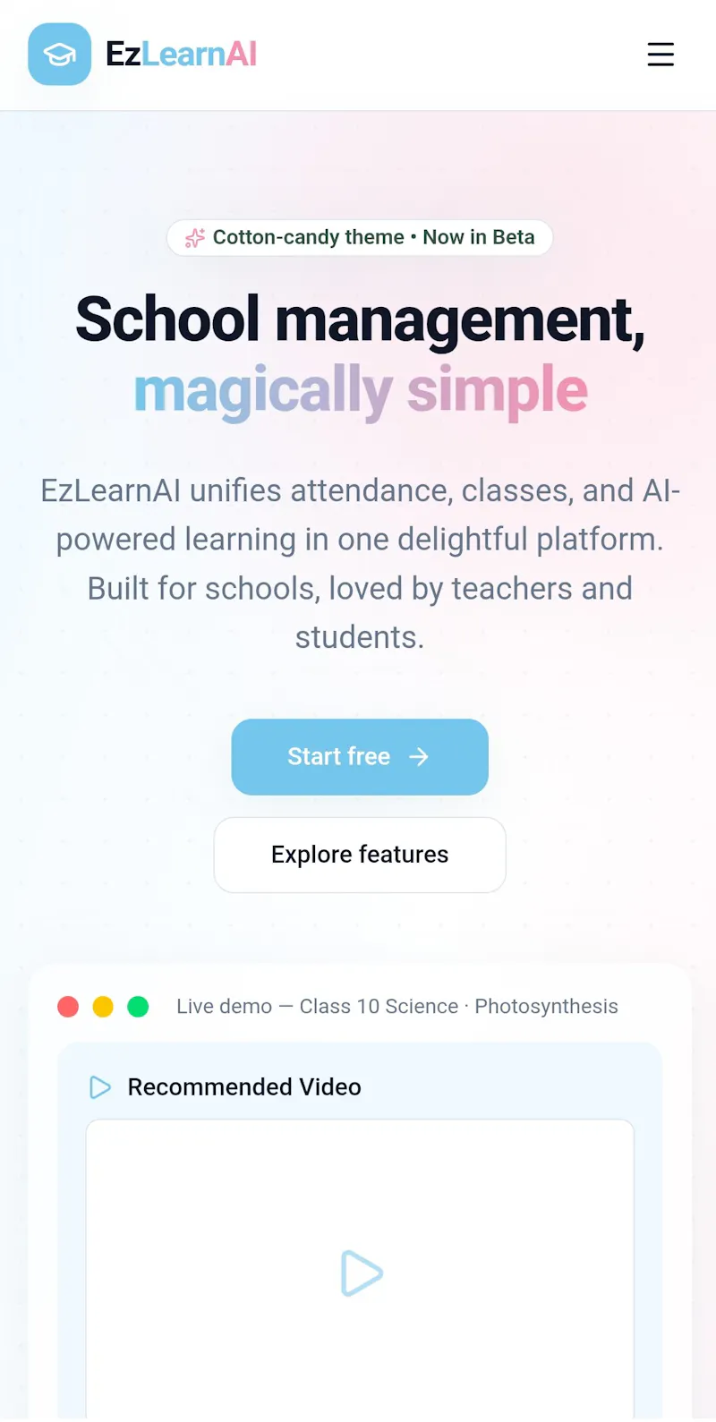 EzlearnAI screenshot 2
