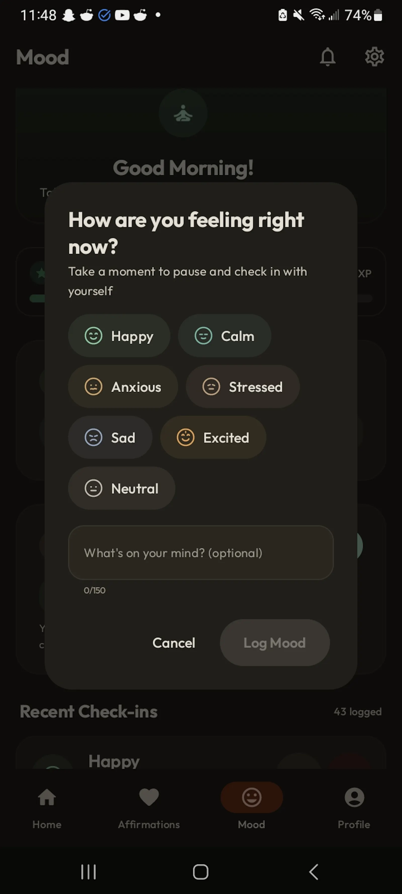 Affirmi screenshot 4
