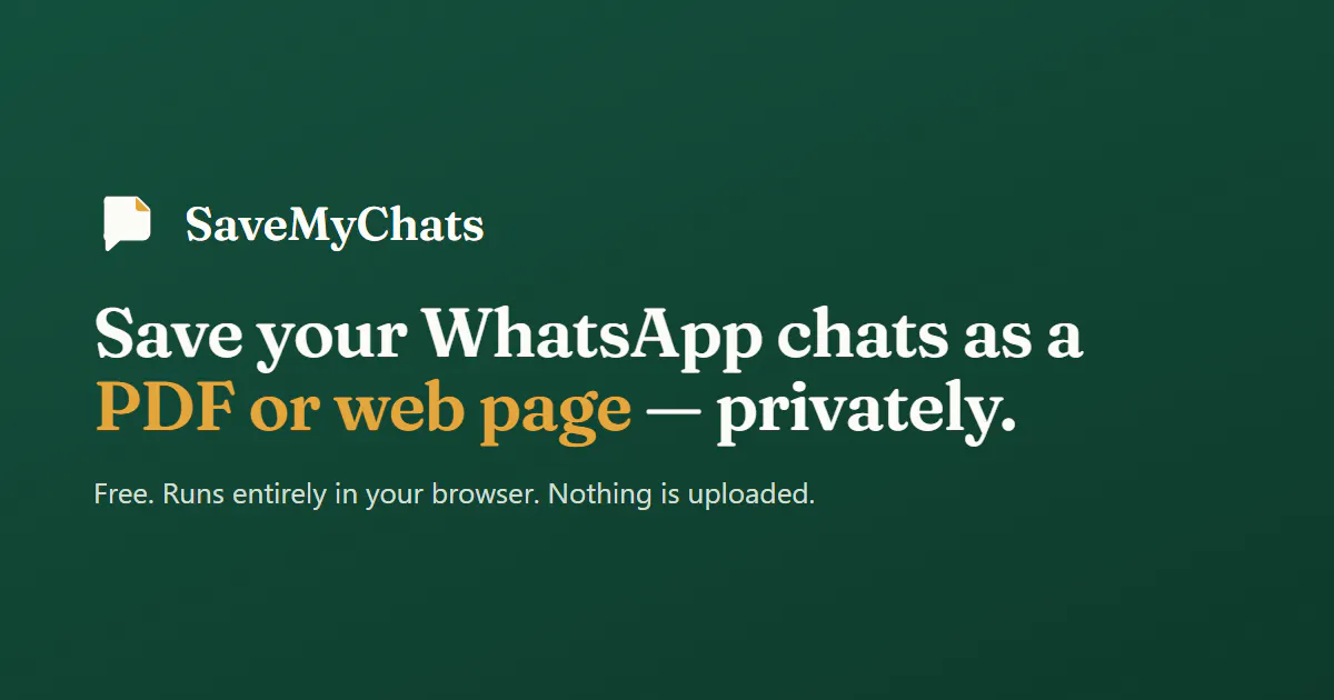 SaveMyChats gallery image