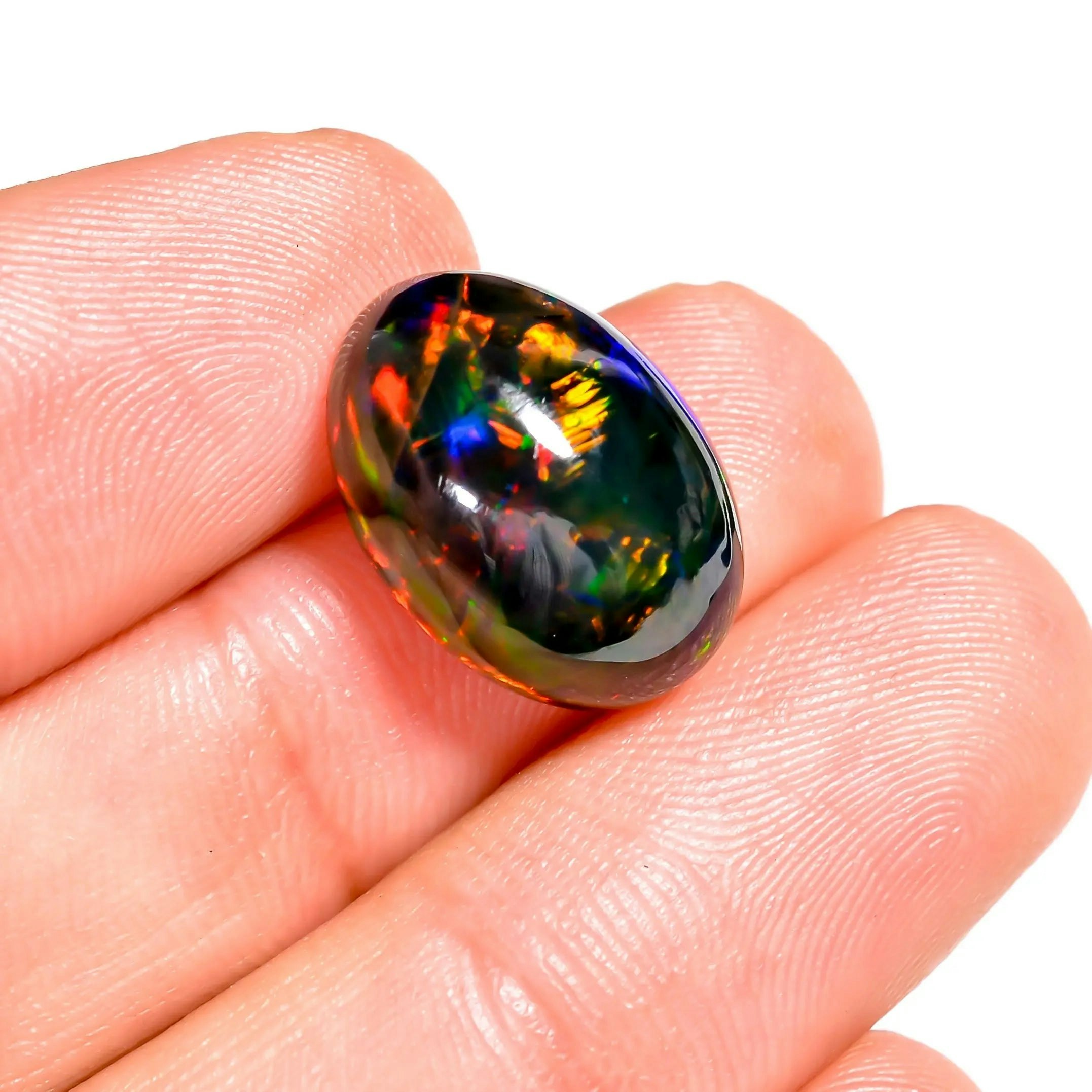 6.5 Ct Natural Black Ethiopian Opal - Main product screenshot demonstrating key features and user interface