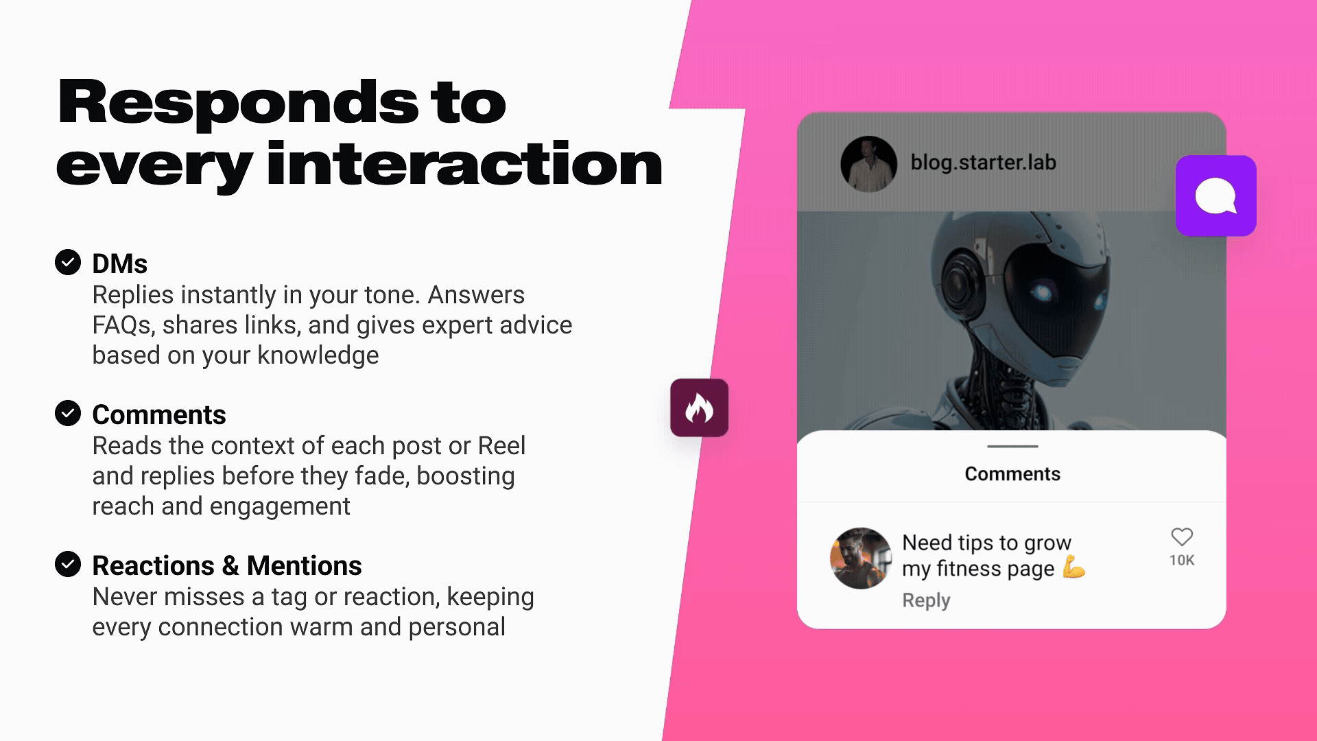 ChatPlace AI Agent - Screenshot 2 showing product features and functionality