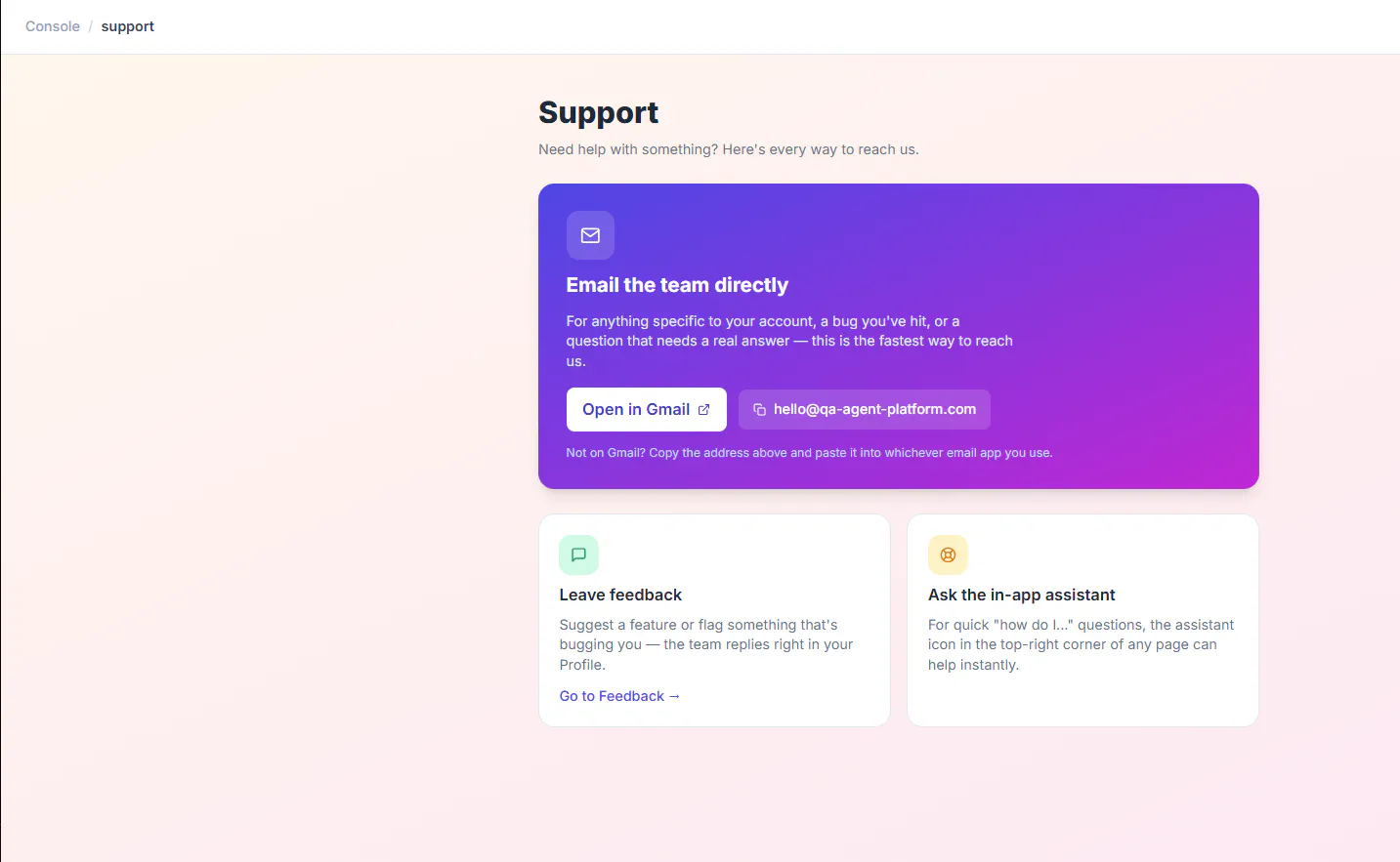 QA Agent Builder gallery image