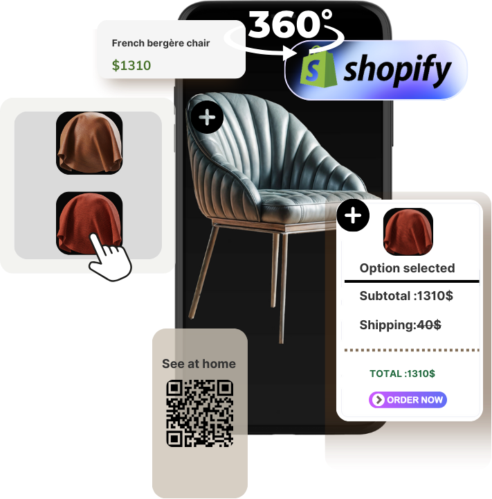 Ренредроне - Пусть потенциальные клиенты взаимодействуют с продуктами в 3D. медиа 2