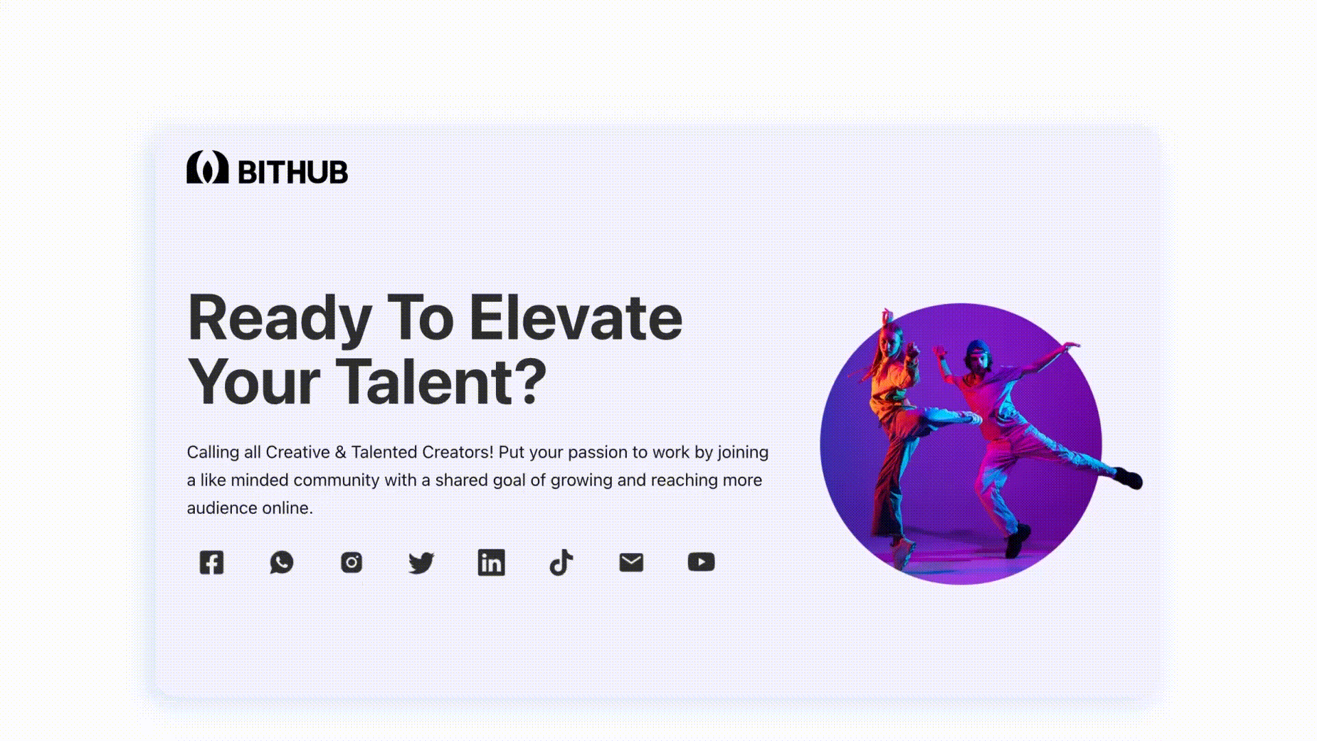 Bithub - Eenvoudigste manier om een bestemmingspagina te bouwen media 3