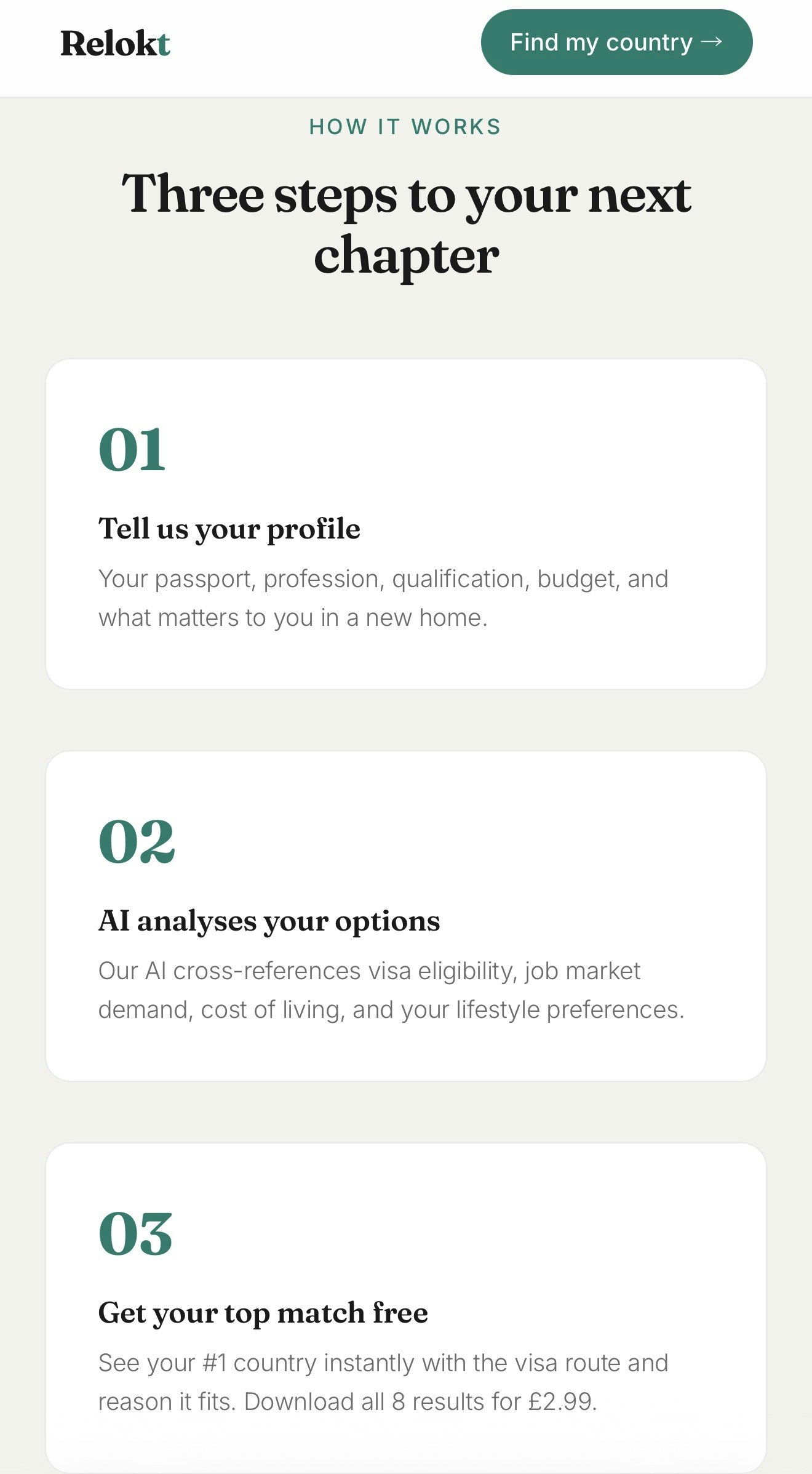 Relokt — Find Where You Belong gallery image