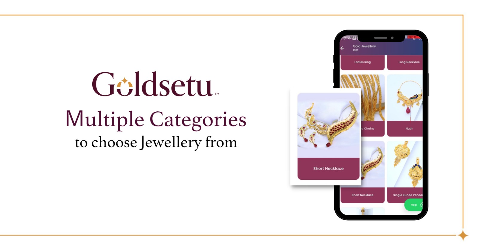 Goldsetu - Sieradenwinkel -app media 3