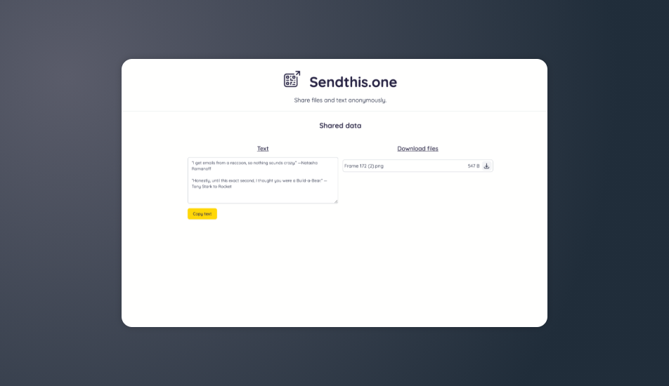 Sendthis.one gallery image