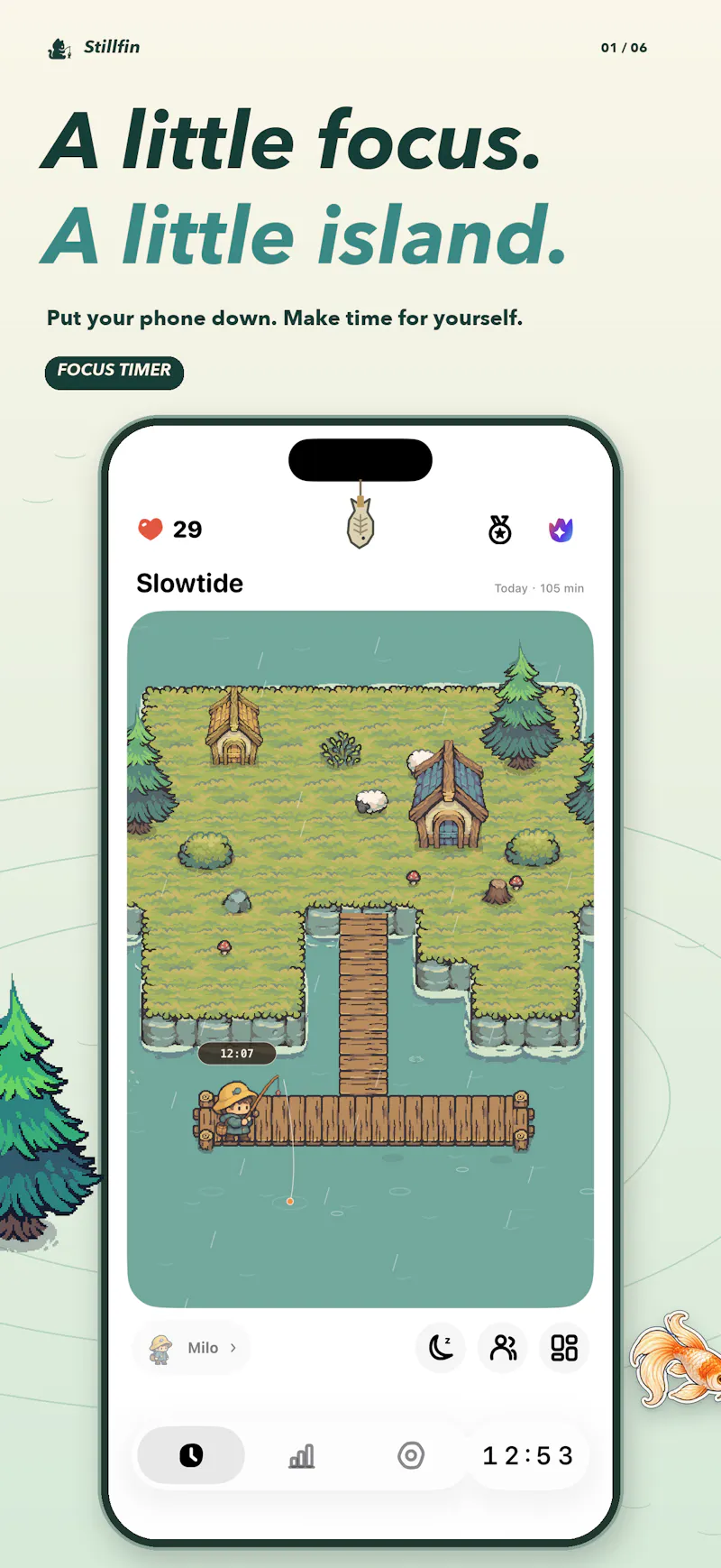 Stillfin screenshot 1