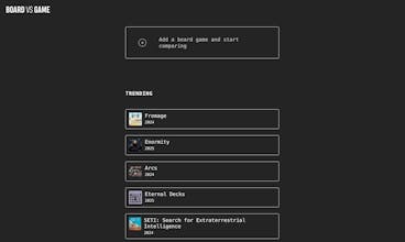 Board VS Game gallery image