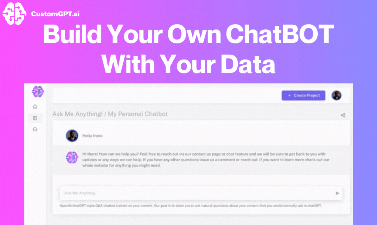 CustomGPT - Build your own ChatBOT media 1