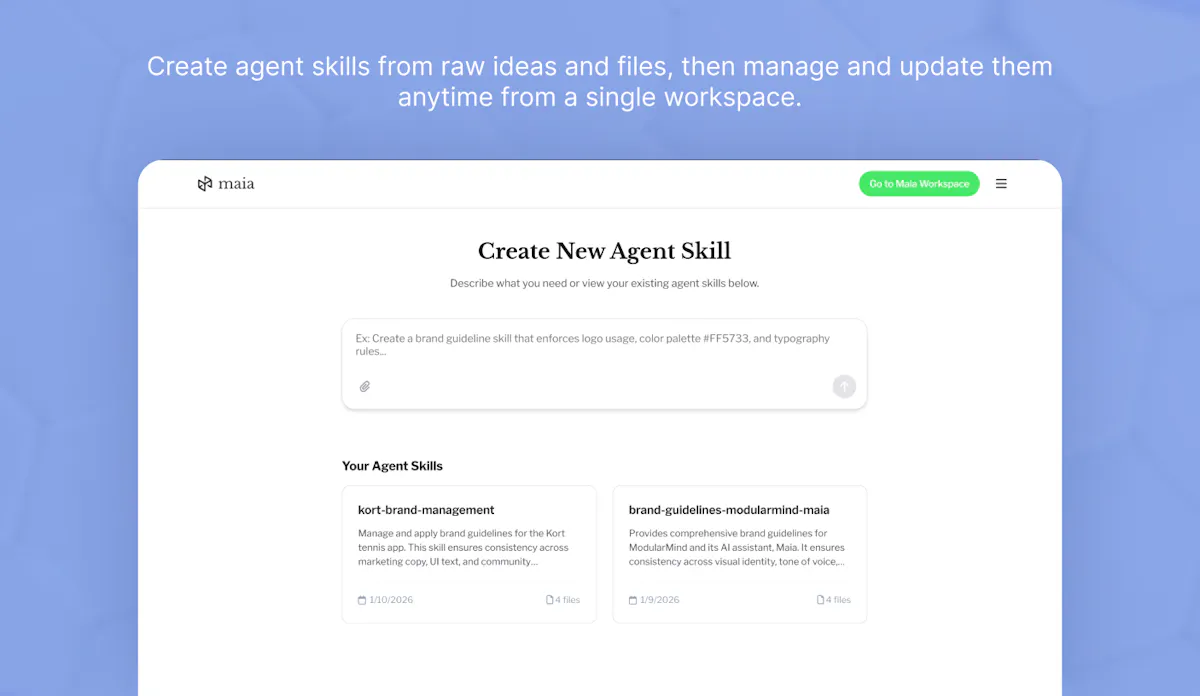 Free Agent Skill Builder