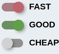Fast Good Cheap