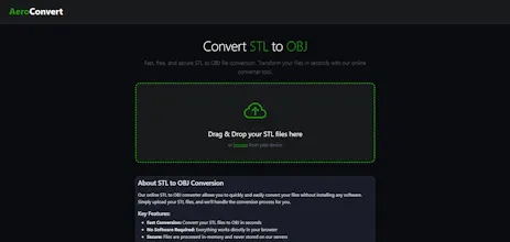 AeroConvert - Free Online File Converter gallery image