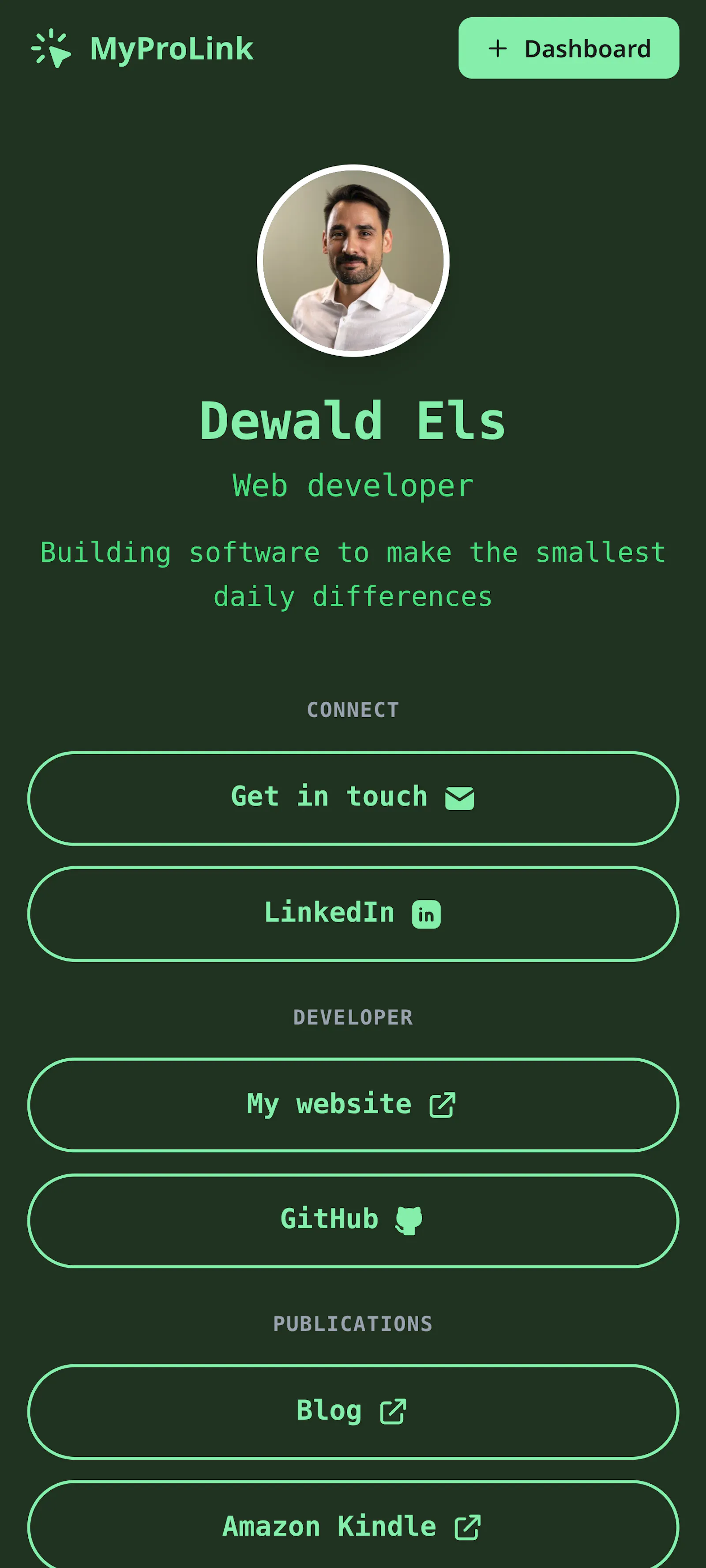 MyProLink screenshot 1